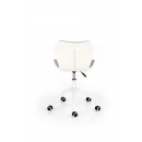 Кресло компьютерное HALMAR MATRIX 3 серо-белый/белый